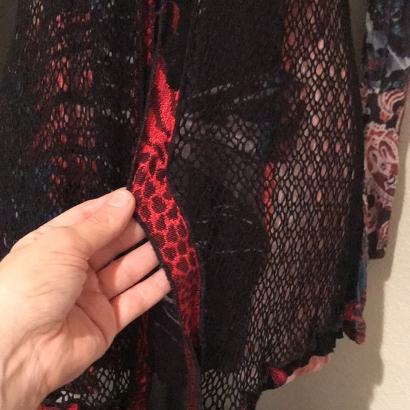 Alberto Makali New York Womens Multi-Color Print Long Sleeve Top-S - Picture 10 of 16